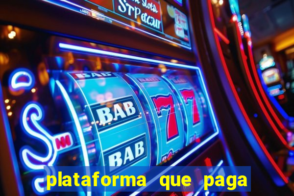 plataforma que paga no cadastro fortune tiger